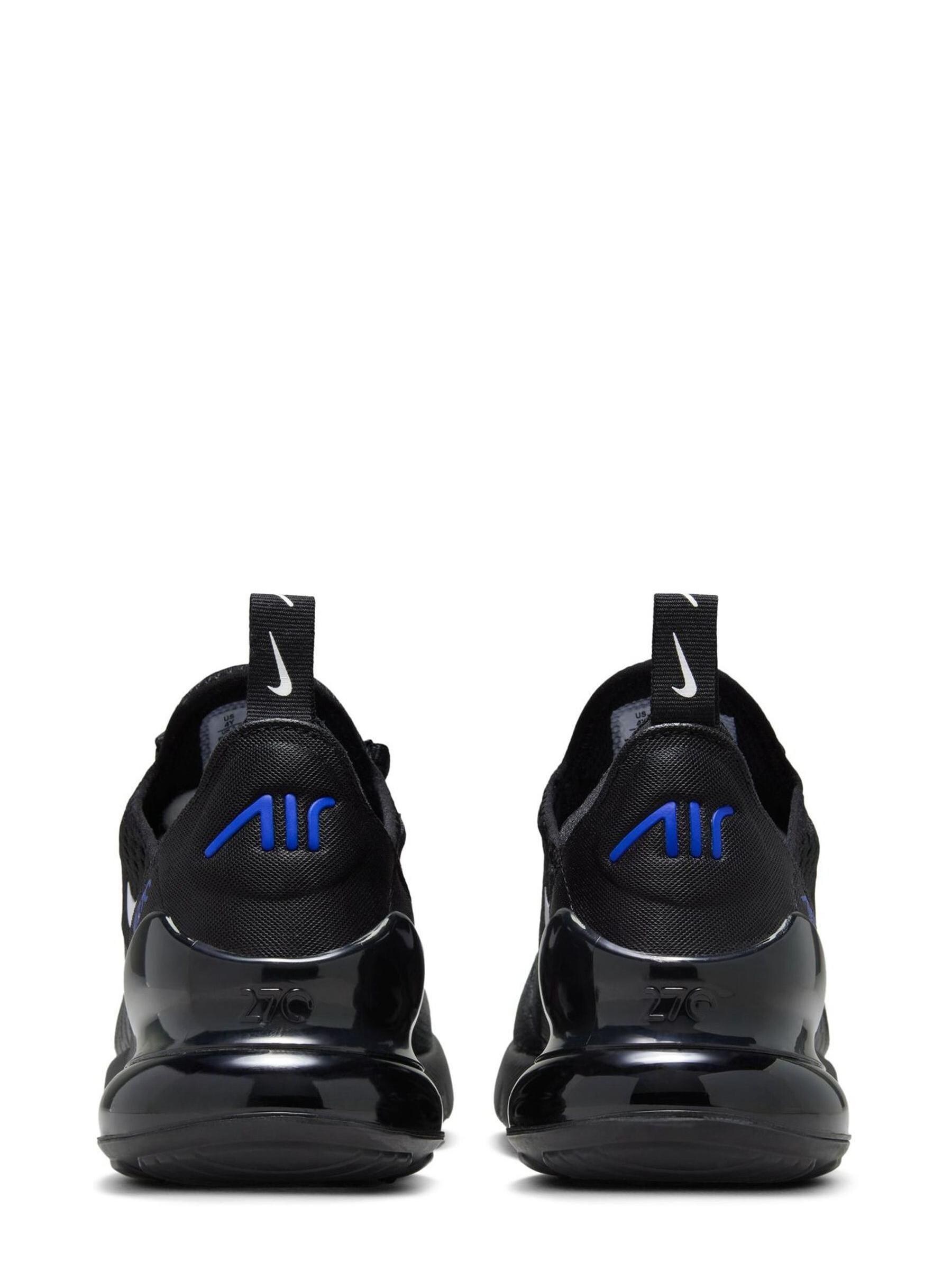 nike air max womens black and blue