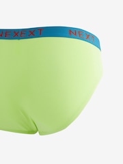 Bright Contrast Colour Waistband 10 pack Bright Waistband Briefs 8 Pack - Image 12 of 13