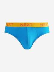 Bright Contrast Colour Waistband 10 pack Bright Waistband Briefs 8 Pack - Image 3 of 13