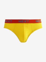 Bright Contrast Colour Waistband 10 pack Bright Waistband Briefs 8 Pack - Image 9 of 13