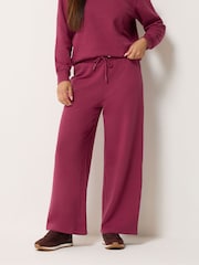 Rosso - M&Co Petite Set felpa e pantaloni joggers a gamba larga - Immagine 2 di 6