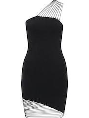 Ann Summers Black Zarah Bodycon Mini Dress - Image 4 of 4