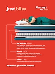 Silentnight Just Sleep Bliss Gel Rolled Mattress - Image 4 of 4