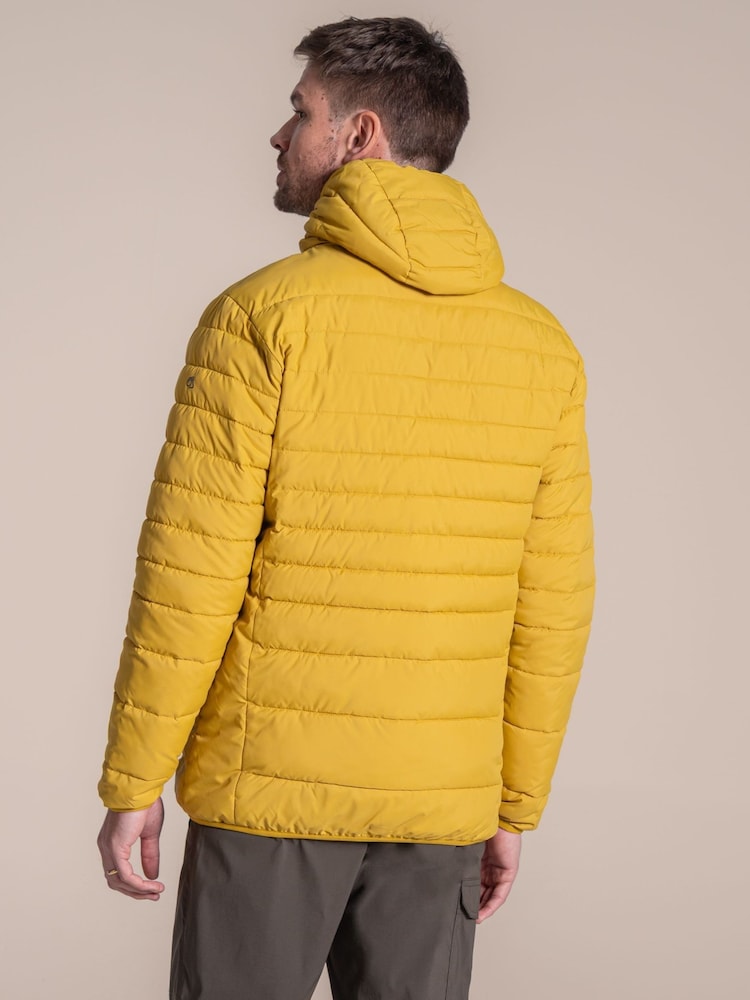 Craghoppers Yellow Compresslite IX Hooded Jacket - Image 2 of 6 Craghoppers Yellow Compresslite IX Hooded Jacket - Image 2 of 6