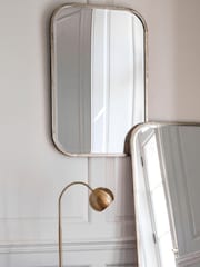Gallery Direct Silver Bedford Rectangle Mirror - Image 1 of 1