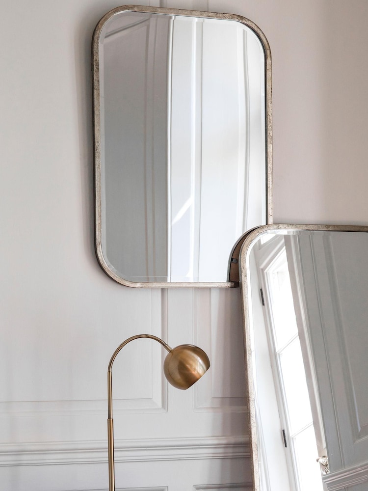 Gallery Direct Silver Bedford Rectangle Mirror - Image 1 of 1