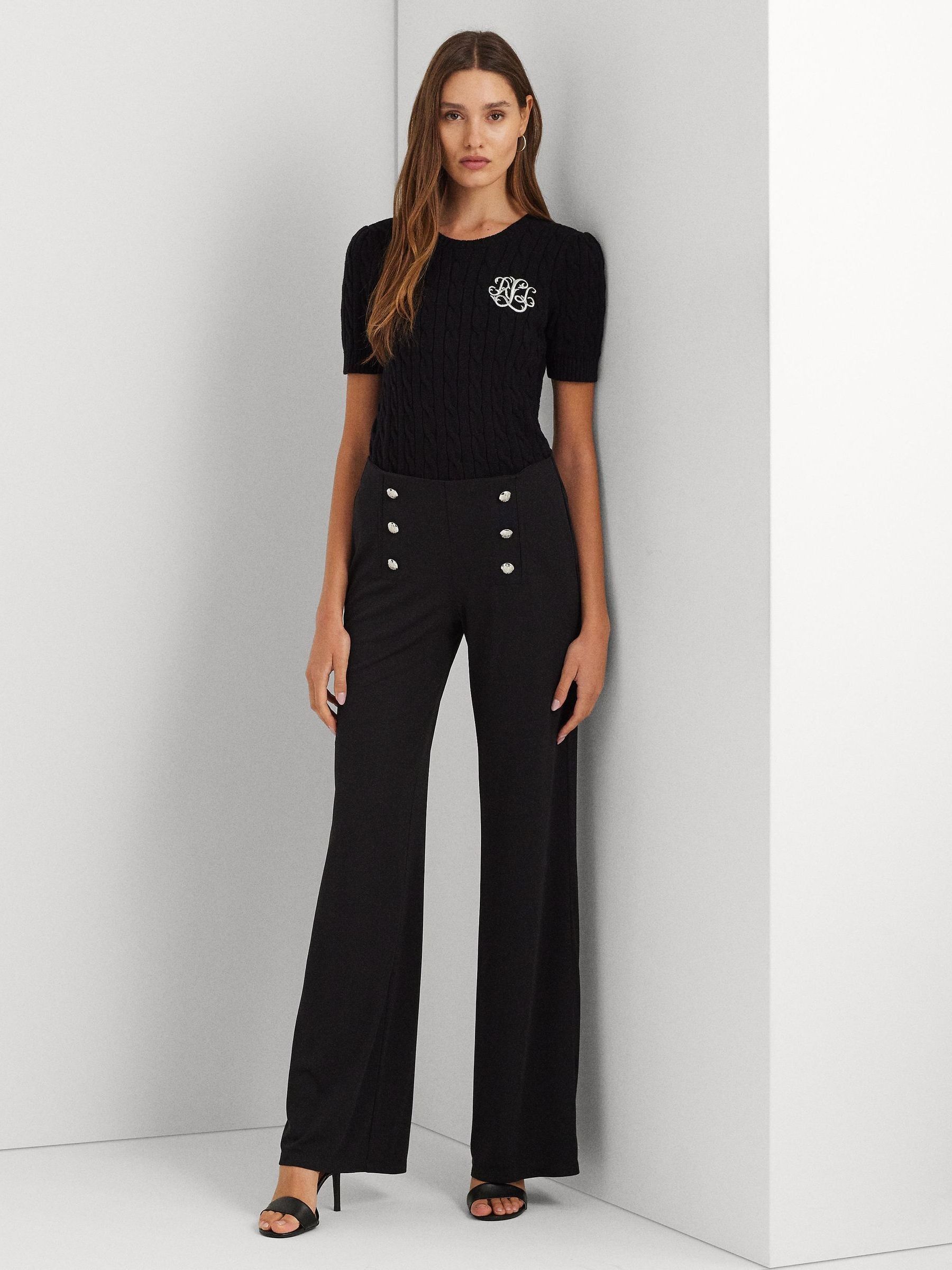 Ralph lauren black trousers outlet