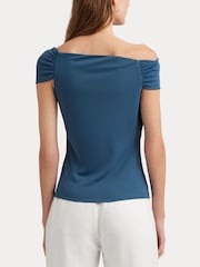 Lauren Ralph Lauren Gianna Stretch Jersey Off Shoulder Top - Image 4 of 8