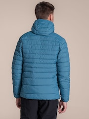 Craghoppers Teal Blue Compresslite IX Hooded Jacket - Image 2 of 6