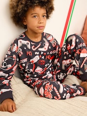 Red/Black Gamer Christmas Pyjamas (3-16yrs) - Image 2 of 7