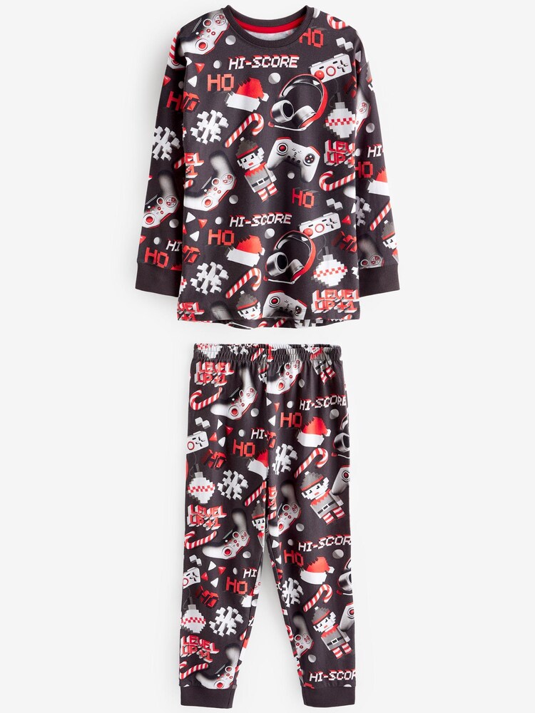 Red/Black Gamer Christmas Pyjamas (3-16yrs) - Image 4 of 7