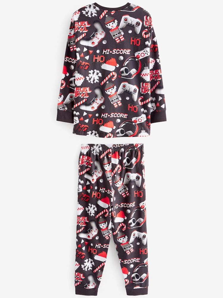 Red/Black Gamer Christmas Pyjamas (3-16yrs) - Image 5 of 7