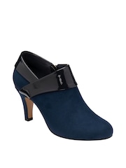 Lotus Navy Blue Lotus Stiletto Heel Shoe Boots - Image 1 of 4