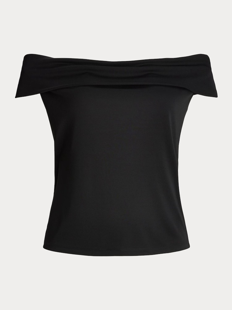 Lauren Ralph Lauren Curve Giannia Jersey Top - Image 5 of 5