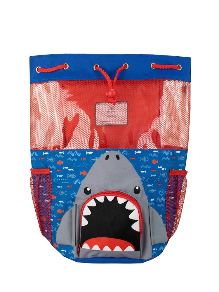 Harry Bear Silver Boys Shark Swimbag - Image 4 of 5