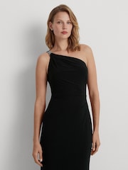 Lauren Ralph Lauren Belina Jersey One Shoulder Gown - Image 5 of 8
