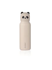 Liewood Cream Falk Water Bottle Panda Lid 350 ml - Image 3 of 5