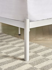 Natural Irvine Metal Without Footend Bed Frame - Image 3 of 6