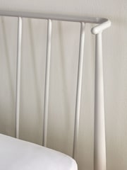Natural Irvine Metal Without Footend Bed Frame - Image 5 of 6
