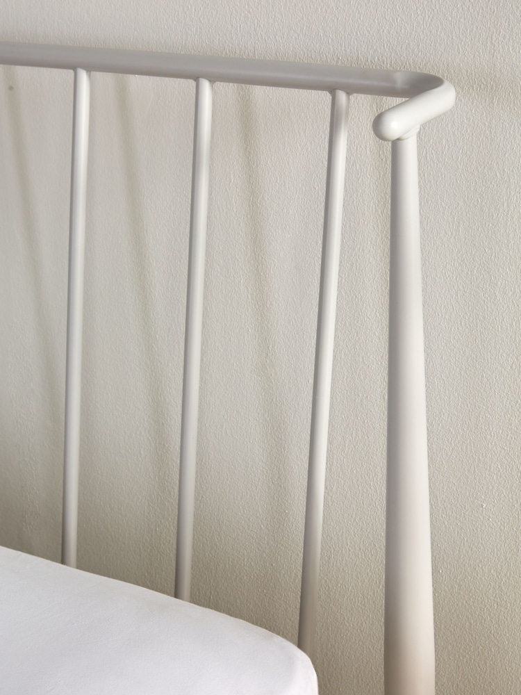 Natural Irvine Metal Without Footend Bed Frame - Image 5 of 5