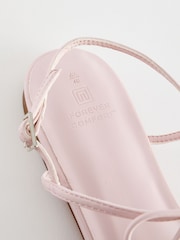 Pale Pink Regular/Wide Fit Forever Comfort ® Bow Slingback Sandals - Image 10 of 10
