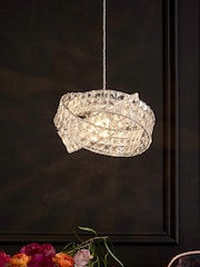 Clear Venetian Easy Fit Lamp Shade - Image 1 of 8