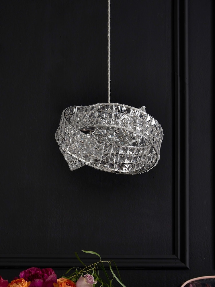 Clear Venetian Easy Fit Lamp Shade - Image 2 of 8