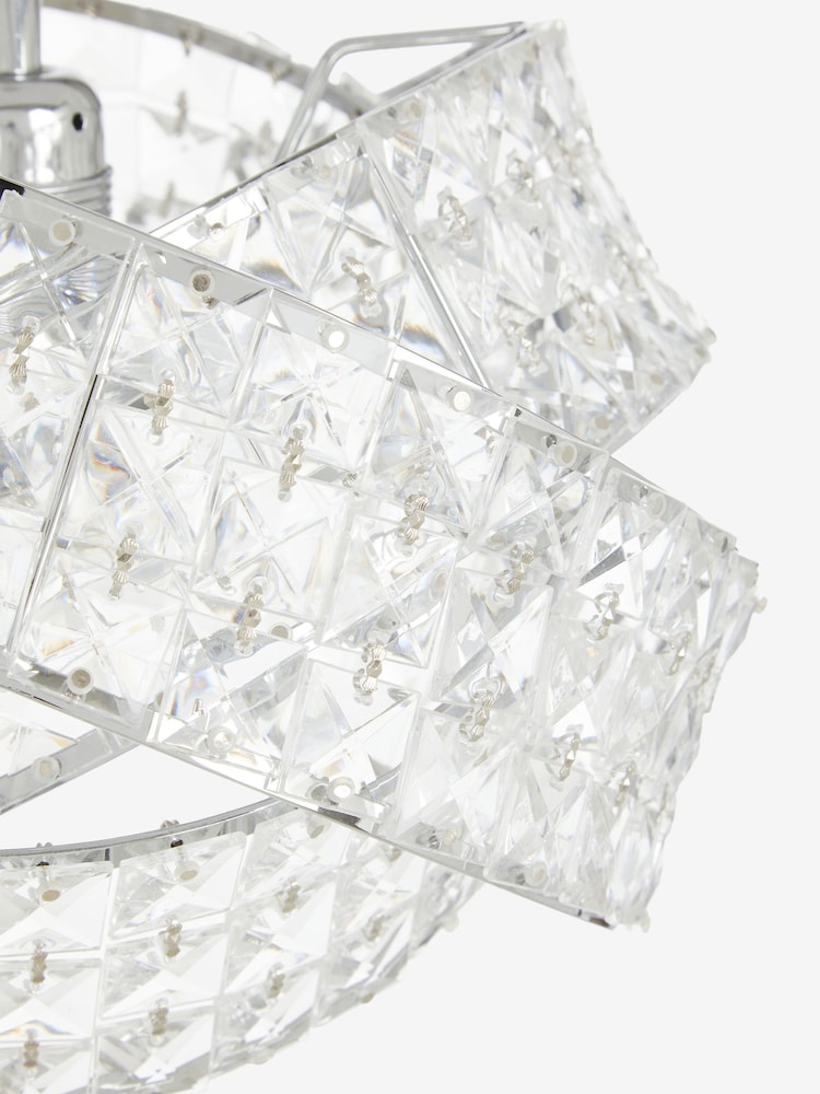 Clear Venetian Easy Fit Lamp Shade - Image 8 of 8