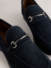 Navy Flexible Sole Loafers - Image 4 of 6