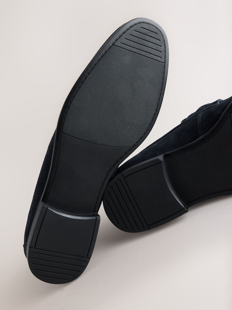 Navy Flexible Sole Loafers - Image 6 of 6