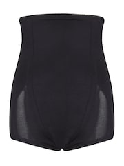Pour Moi Black Lingerie Hourglass Shapewear Firm Tummy Control High Waist Knickers - Image 4 of 5