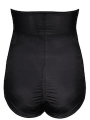 Pour Moi Black Lingerie Hourglass Shapewear Firm Tummy Control High Waist Knickers - Image 5 of 5