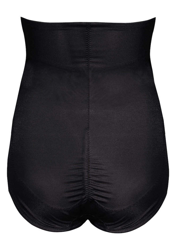 Pour Moi Black Lingerie Hourglass Shapewear Firm Tummy Control High Waist Knickers - Image 5 of 5