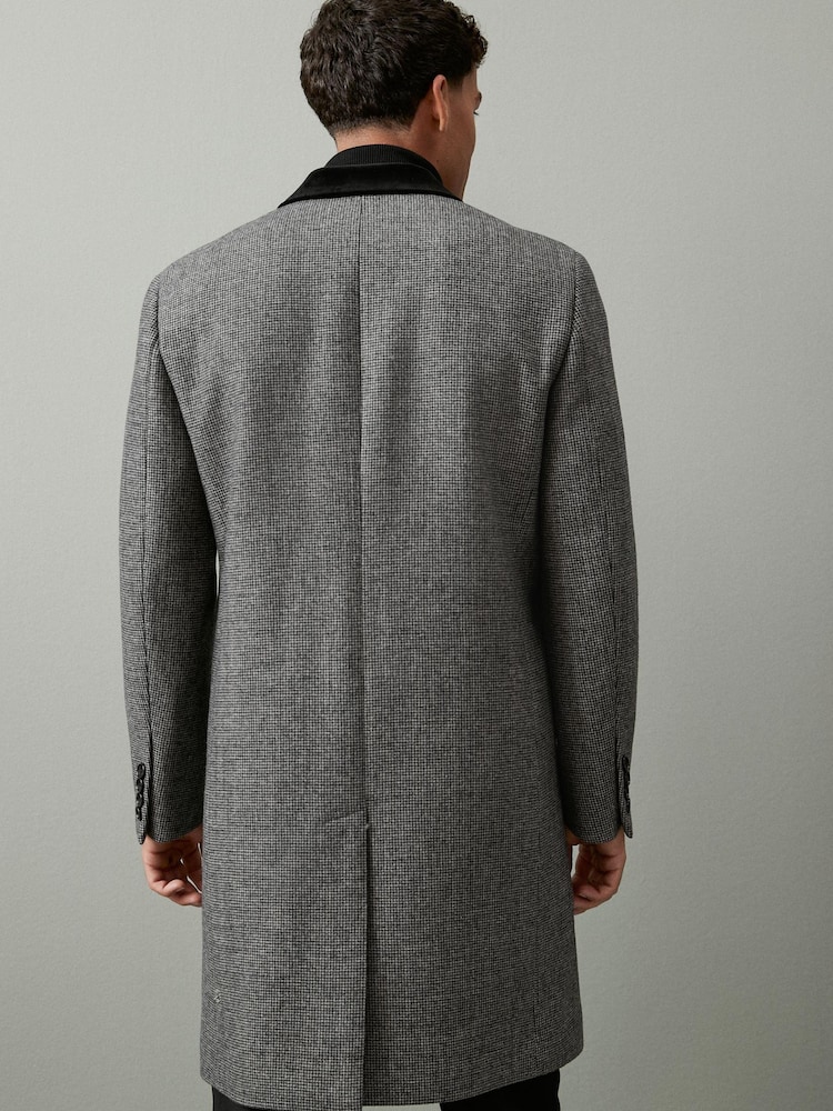 Charcoal Grey Epsom Overcoat - Image 2 of 9