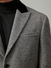 Charcoal Grey Epsom Overcoat - Image 3 of 9