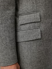 Charcoal Grey Epsom Overcoat - Image 4 of 9