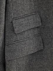 Charcoal Grey Epsom Overcoat - Image 8 of 9