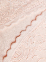 Monsoon Pink Baby Lace 100% Cotton Cardigan - Image 3 of 3