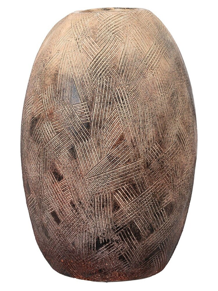 Gallery Home Black Small Mirage Textured Vase - Image 2 of 5