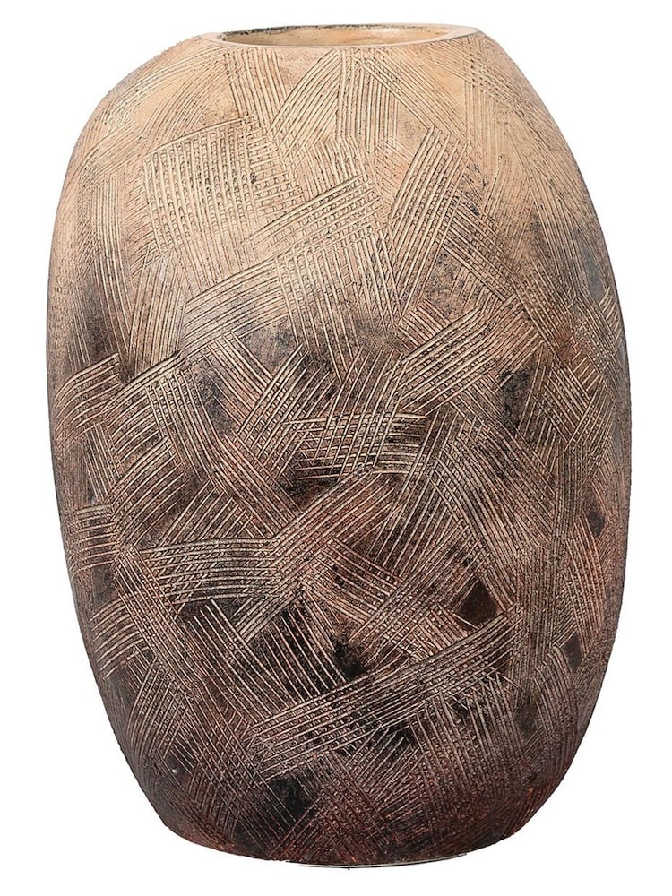 Gallery Home Black Small Mirage Textured Vase - Image 5 of 5