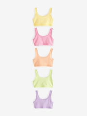 Multi Pastel Scoop Crop Top (5-16yrs) - Image 1 of 8