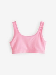 Multi Pastel Scoop Crop Top (5-16yrs) - Image 4 of 8