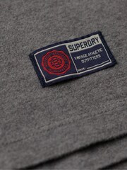 Grau - Superdry 100% Cotton Vintage Athletic Chest Short Sleeve T-Shirt - Bild 6 von 7
