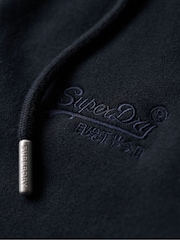 Superdry Blue Eclipse Navy Essential Logo Zip-Up Hoodie - Image 7 of 7