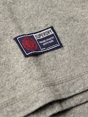Grau - Superdry Vintage Athletic Chest Langarm-T-Shirt aus 100 % Baumwolle - Bild 6 von 6