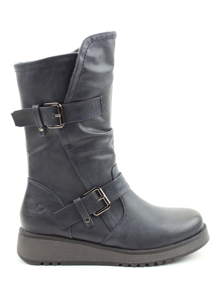 Heavenly Feet Ladies Vegan Friendly Mid Boots - Image 1 of 4