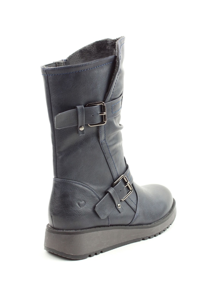 Heavenly Feet Ladies Vegan Friendly Mid Boots - Image 4 of 4