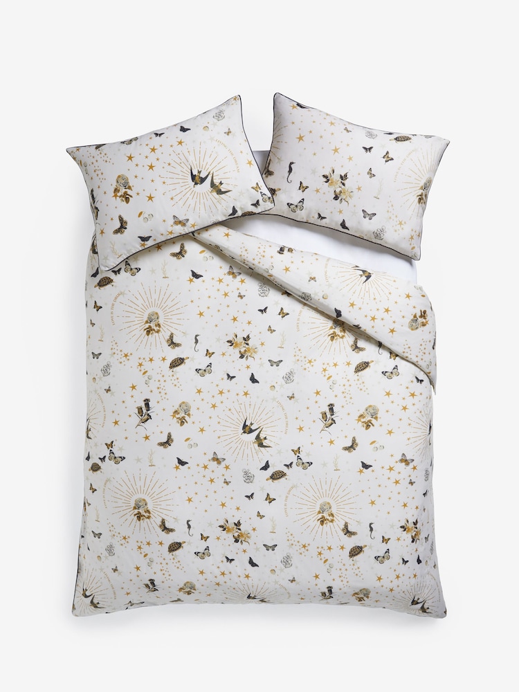 Rockett St George Jane's Rose 200 Thread Count Duvet Cover and Pillowcase Set - Image 3 of 5