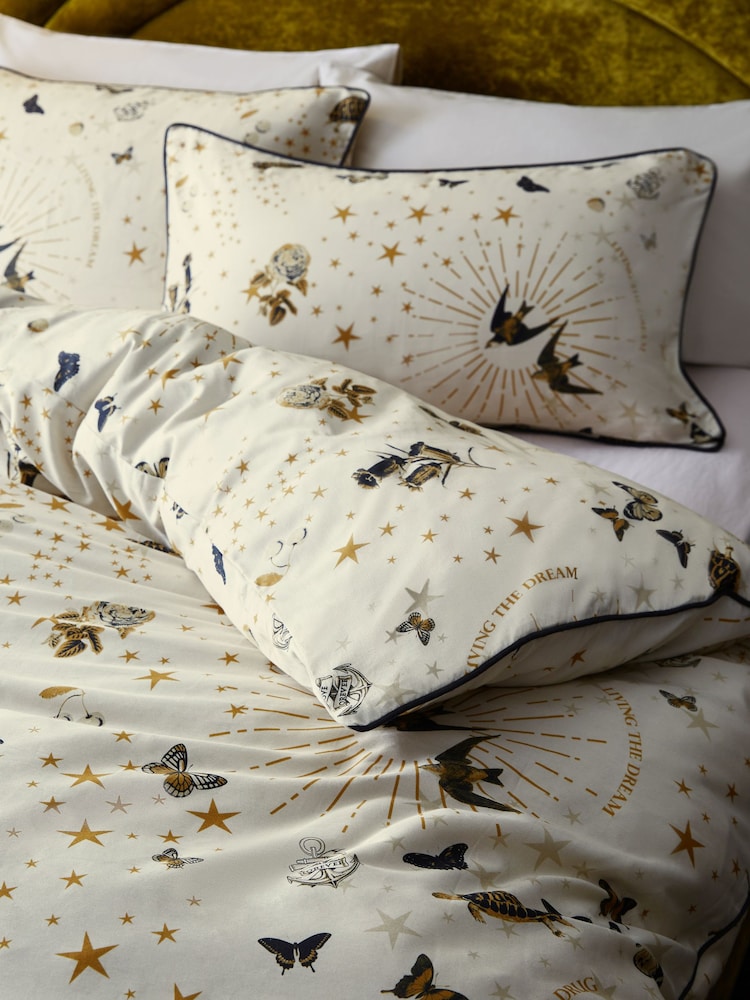 Rockett St George Jane's Rose 200 Thread Count Duvet Cover and Pillowcase Set - Image 7 of 7 Rockett St George Jane's Rose 200 Thread Count Duvet Cover and Pillowcase Set - Image 7 of 7
