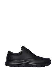 Skechers Black Mens Flex Advantage Fourche Slip Resistant Work Shoes - Image 1 of 5